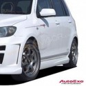 02-07 Mazda2 [DY] AutoExe Side Skirt Extension Splitters