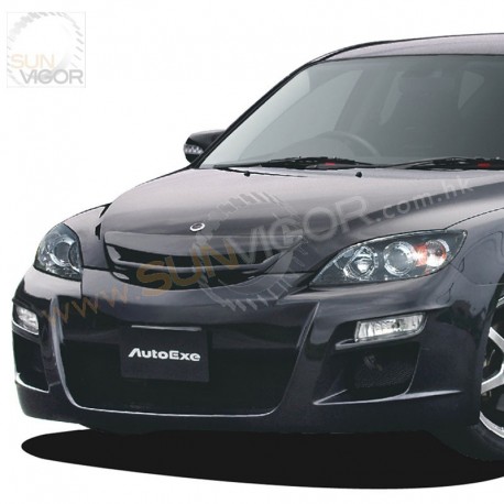 07-09 Mazda3 [BK] AutoExe Front Bumper Aero Kit MBX2000