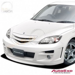 03-06 Mazda3 [BK] AutoExe Front Bumper with Grill Aero Kit MBK2000
