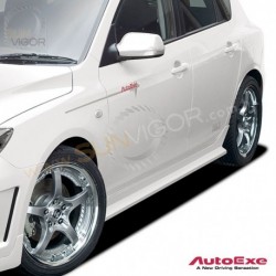 03-09 Mazda3 [BK] AutoExe Side Skirt Spoiler Splitter