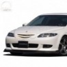 02-05 Mazda6 [GG] AutoExe Carbon Fibre Front Lower Spoiler Splitter MGX2150