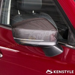 17-21 Mazda CX-5 [KF] Kenstyle Carbon Fibre Side View Mirror Garnish Trim Cover KFK0301