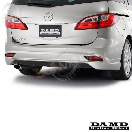 10-18 Mazda5 [CW] Damd Rear Lower Diffuser Spoiler CWD1V4930BB