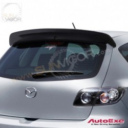 03-07 Mazda3 [BK] AutoExe Carbon Fibre Rear Trunk Tail Wing Light Spoiler MBZ2600