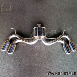 13-16 Mazda CX-5 [KE] SkyActiv-D Kenstyle Quad-Tip Exhaust Muffler