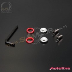 AutoExe LIMITED EDITION Licence Plate Bolt Kit A0020022