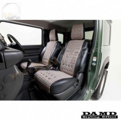 2018+ Suzuki Jimny [JB64] Damd Little-D British Classic Houndstood Pattern Seat Covers