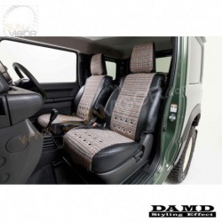 2018+ Suzuki Jimny [JB64] Damd Little-D British Classic Houndstood Pattern Seat Covers DLDJB741950