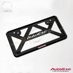 AutoExe Carbon Fibre License Plate Frame A180020