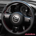 09-12 Mazda RX-8 [SE],Miata [NC] AutoExe Limited Edition D-Shaped Carbon Top Steering Wheel