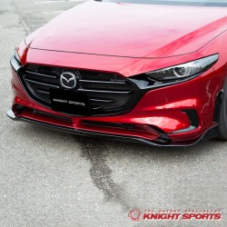 2019+ Mazda3 [BP] Fastback KnightSports Front Bumper with Grill Cover Aero Kit KZD71307