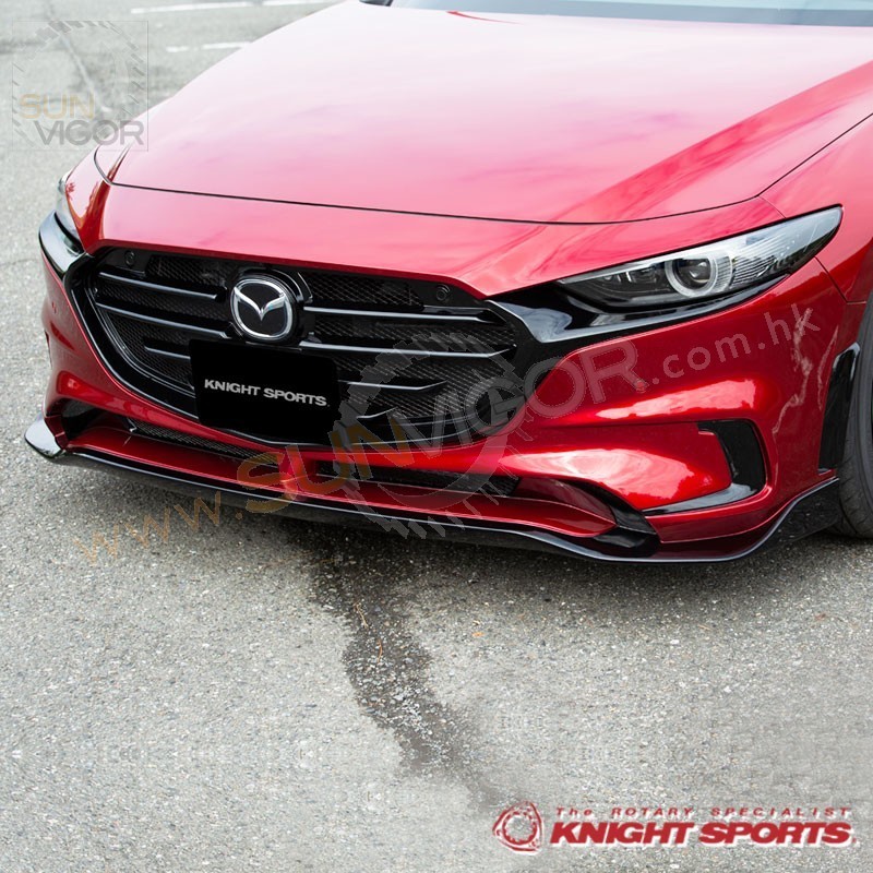 2019+ Mazda3 [BP] Hatchback KnightSports Front Bumper with