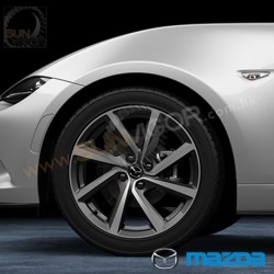 2016+ 马自达 MX-5 Miata [ND] 英國原厂 17" Design66 钻石形合金轮圈 NA1P-V3-810